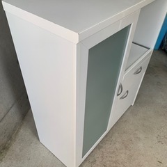 レンジボード レンジ台 家具 収納家具 食器棚 キッチン収の画像