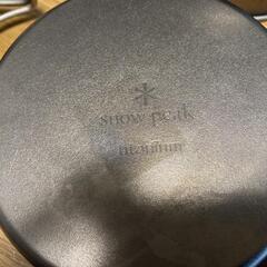 キャンプシーズンに！snow peak スノーピーク チタン用品セットの画像