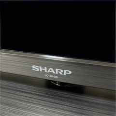 40型液晶テレビ AQUOS LC-40H20の画像