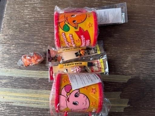 佐藤製薬サトちゃん、サトコちゃん。