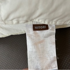 掛け布団　シングル　ニトリの画像