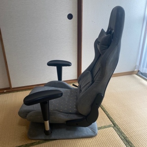 タンスのゲン ゲーミング座椅子 回転式 ハイバック 回転座椅子 椅子　　ゲーミングチェア　座椅子　ゲーミング座椅子