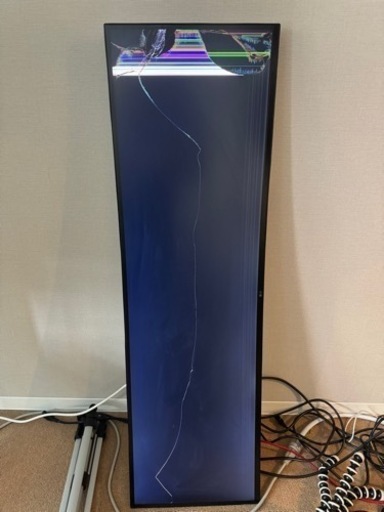 ジャンク品　LG 湾曲ワイドモニター　49WL95C-WE