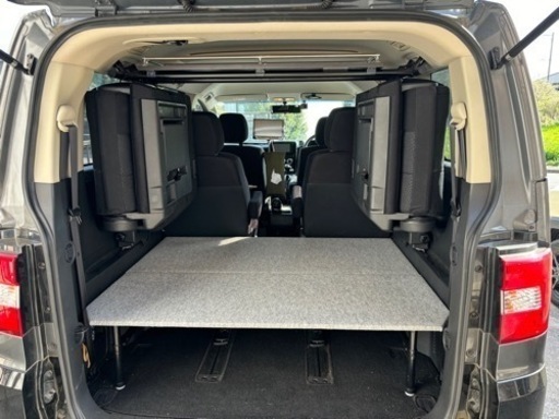 三菱デリカD5ベットキット・棚　自作