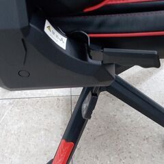 ★ジモティ割あり★ ニトリ ゲーミングチェア 黒 H×D×W クリーニング済み TJ5575の画像