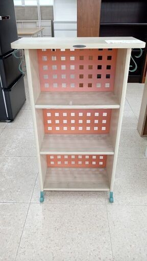 ★ジモティ割あり★  棚 ナチュラル H89.5×D25×W54 クリーニング済み TJ5576