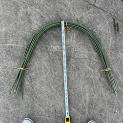 小型　ビニールハウス用の支柱　10本の画像