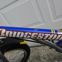 子供用自転車　ブリジストン　ガレージ保管　の画像