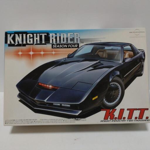 未組立　1/24 ナイト2000 シーズンⅣ　(ナイトライダー）アオシマ