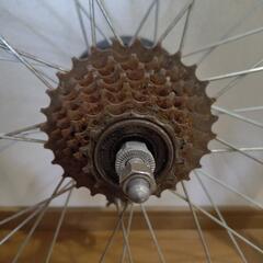 自転車 ホイールの画像
