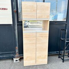 苫小牧発 モイス付きシューズラック シューズbox 下駄箱 縦183cm 横74cm 奥行37cm used ウッド