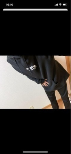 KMNZ パーカー  黒 XL