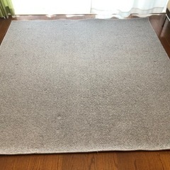 【急募】無料！グレーのカーペット/マット/ラグ