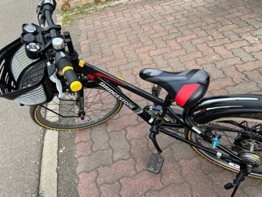 ブリヂストン子供用自転車7段変速クロスバイク