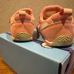asics アシックス　スニーカー　ピンク　14.0cmの画像