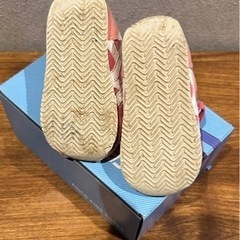 asics アシックス　スニーカー　ピンク　14.0cmの画像