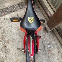 自転車　フェラーリの画像