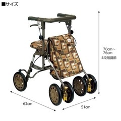 歩行器　シルバーカー (島製作所)の画像