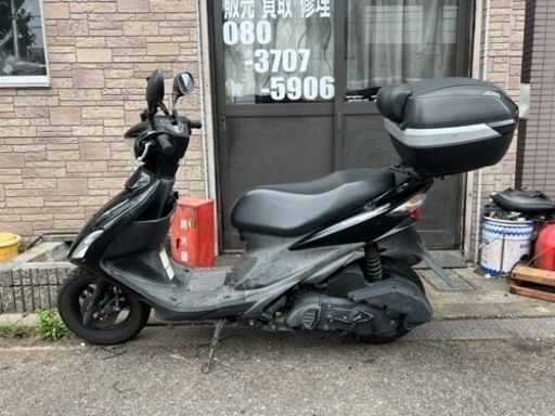 バイク スズキアドレスv125s 実動　快適小型バイク　原付2種　