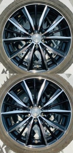 ①GW限定値下げ！【Weds / LEONIS VX 】ウェッズ レオニスVX  17インチ　215/45R 17  7J+47  PCD100 5穴