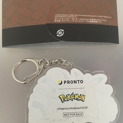 ポケモン　プロント　コラボ　アクリルキーホルダー アクキー ピカチュウ ミミッキュ　カフェ　ノベルティ　帰ってきた名探偵ピカチュウ の画像