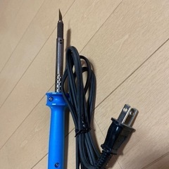 決定　
発泡スチロールカッターとはんだごての画像
