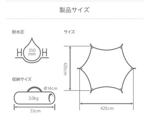DODタープ