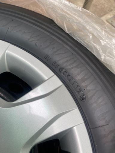 ハイエースタイヤ ホイール スーパーGL 新車外し 鉄チン ブリヂストン 