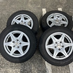 15インチタイヤホイールスタットレス4個セット