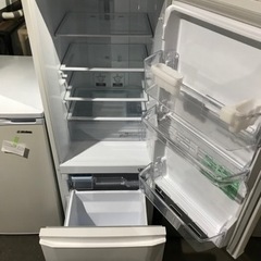 K2404-898 三菱ノンフロン冷凍冷蔵庫 MR-P17EE-KW形 2019年製 168L キズ汚れ有りの画像