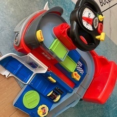 トミカ TOMICA アイデス  ides サーキット トレーラー  中古 乗用の画像