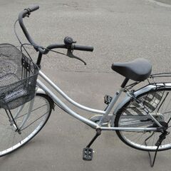 26インチ 🚲 中古 自転車 8980円 🔑鍵新品！ 💡ライト付...
