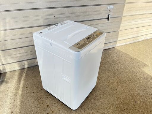 単身者向け 全自動洗濯機 5.0K パナソニック NA-F50B12 2019年製 中古動作品 クリーニング済み