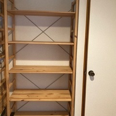 無印良品　パイン材ユニットシェルフ②
