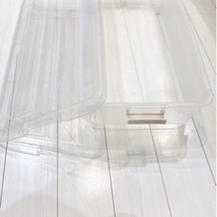 【5/10処分】ベッド下収納ケースの画像