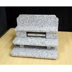 ≪U741-ス32ジ≫【在庫品】香炉/物置台 墓前用 御影石 幅...