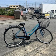 affiche アフィッシェ 自転車 27インチ ブルー 青 U...