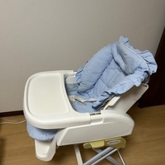 ハイチェア スウィングベッド ベビーチェアの画像