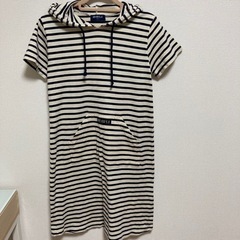 フード付きワンピース 160cmファッション ワンピース