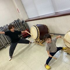 和太鼓体験してみませんか？親子で一緒に和太鼓もおすすめです！の画像