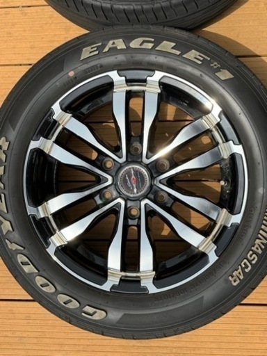 ハイエース　アルミタイヤセット