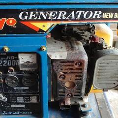 災害時や停電時に一家に1台、発電機！の画像