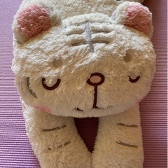 おもちゃ ぬいぐるみ　白虎　抱き枕の画像