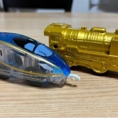 【最終価格 ❗️】ハッピーセット　プラレール　シークレットあり(おまけ付)の画像