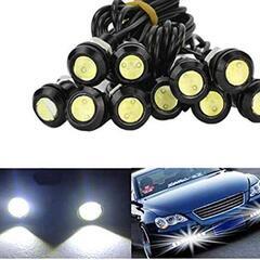 イーグルアイ 10個　白　 LED スポットライト デイライト