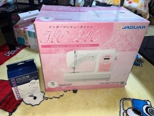 ジャガーコンピュータミシン【フットコントローラ付き】