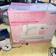 ジャガーコンピュータミシン【フットコントローラ付き】