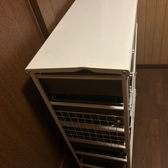 値下げ☆中古　キッズ　ハンガーラックの画像