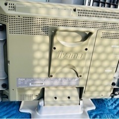 19インチTFT液晶モニター＋地上波テレビチューナーの画像