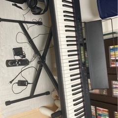 CASIO CDP-S300 電子ピアノ 88鍵盤ヘッドホン・X...